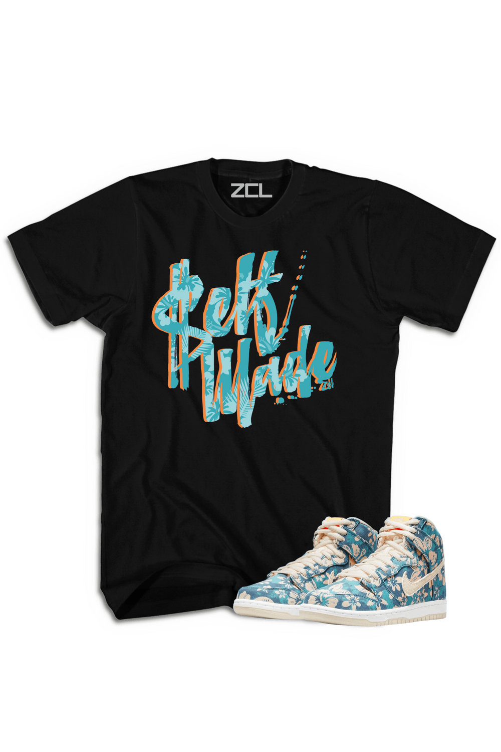 Nike SB Dunk High "Self Made" Tee (Hawaii) - Zamage