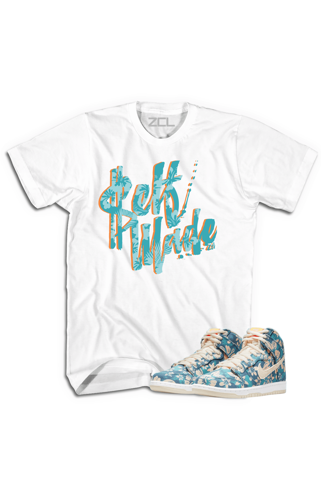 Nike SB Dunk High "Self Made" Tee (Hawaii) - Zamage