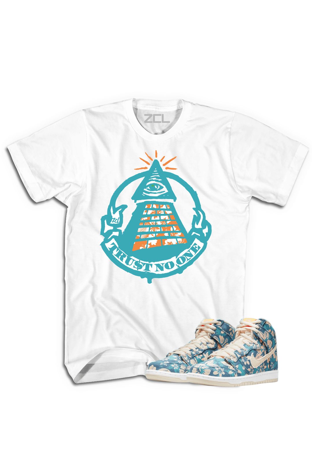 Nike SB Dunk High "Trust No One" Tee (Hawaii) - Zamage