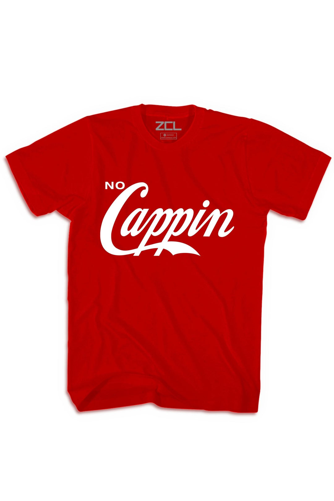 No Cappin Tee (White Logo) - Zamage