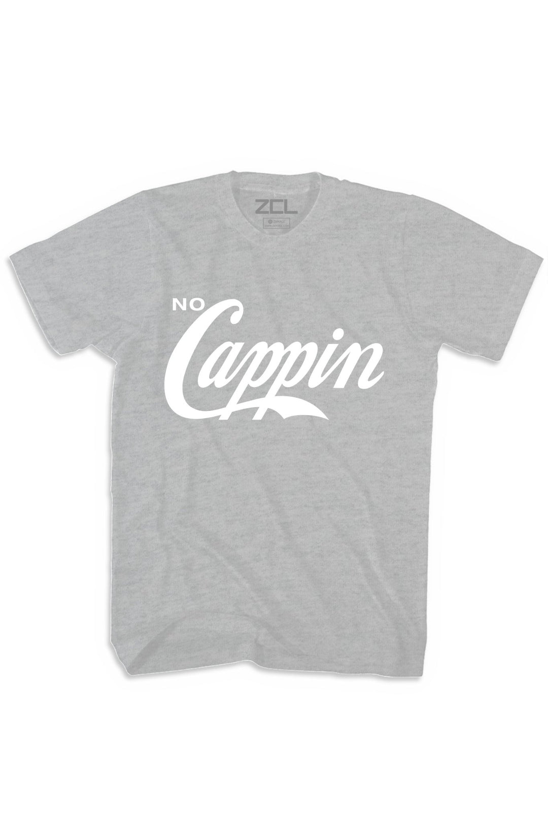 No Cappin Tee (White Logo) - Zamage
