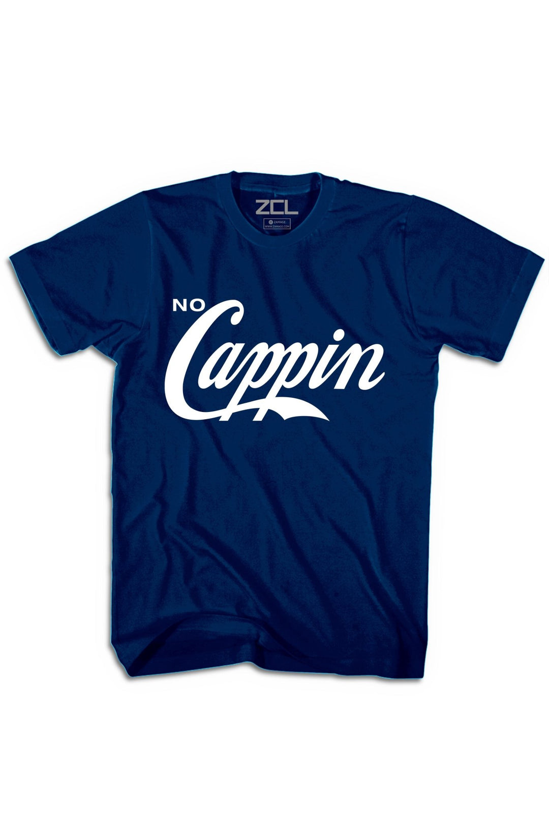 No Cappin Tee (White Logo) - Zamage