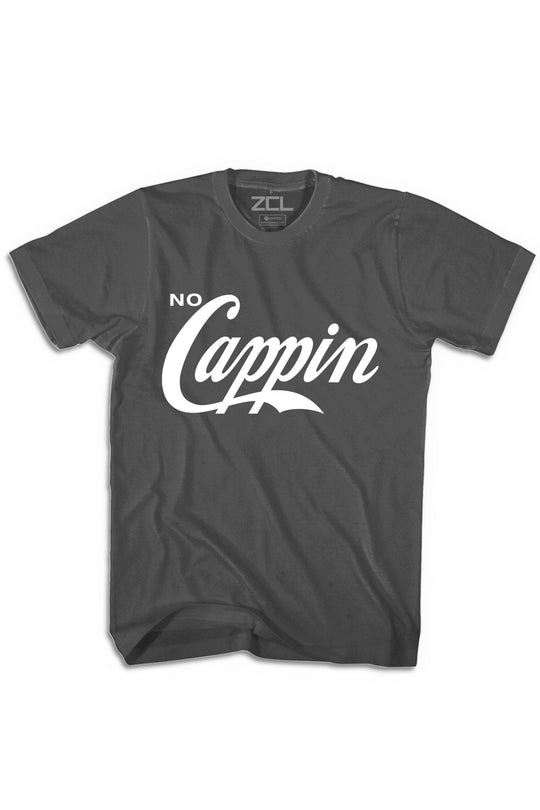 No Cappin Tee (White Logo) - Zamage
