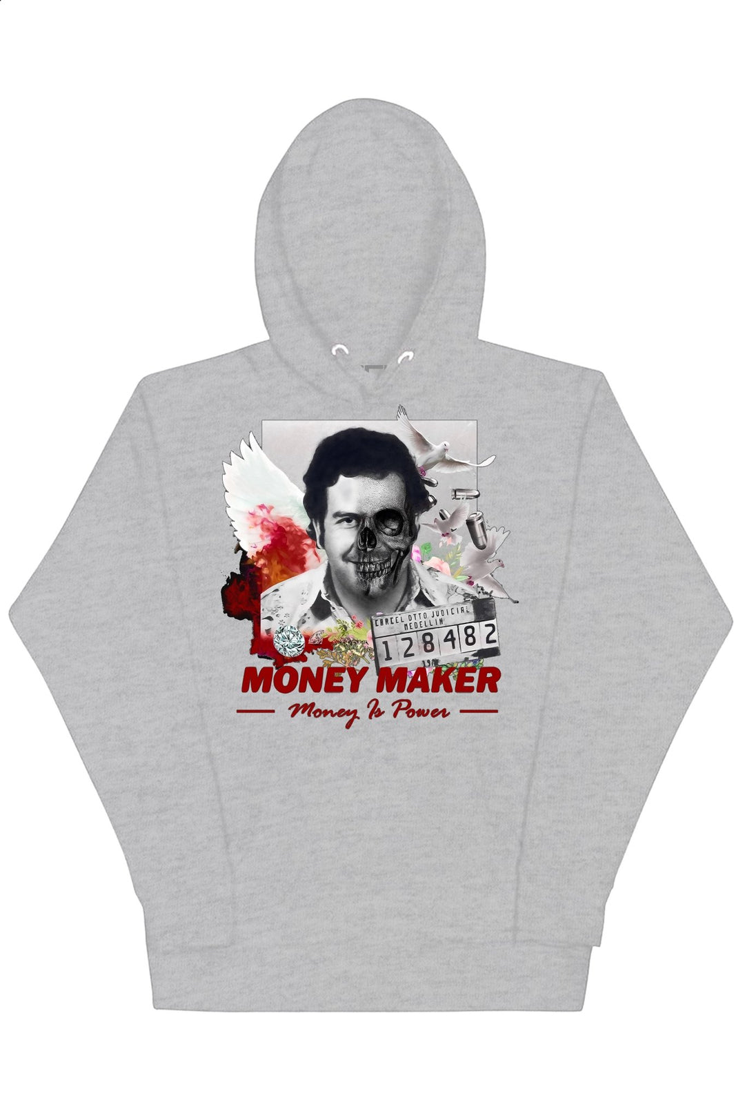 Official Money Maker Hoodie (Red Logo) Limited - Zamage