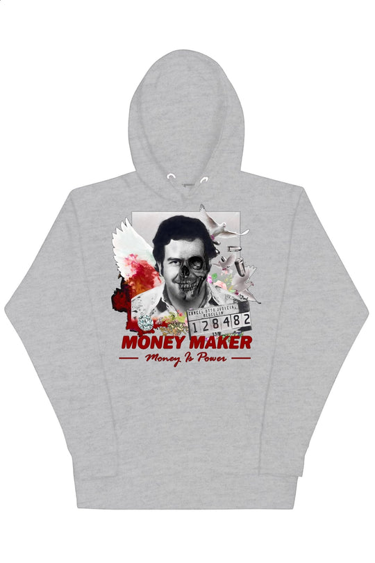 Official Money Maker Hoodie (Red Logo) Limited - Zamage