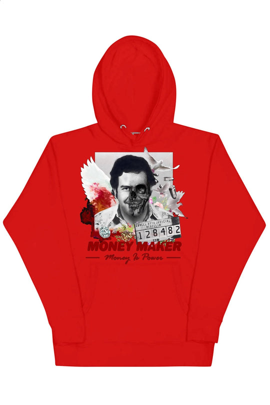Official Money Maker Hoodie (Red Logo) Limited - Zamage