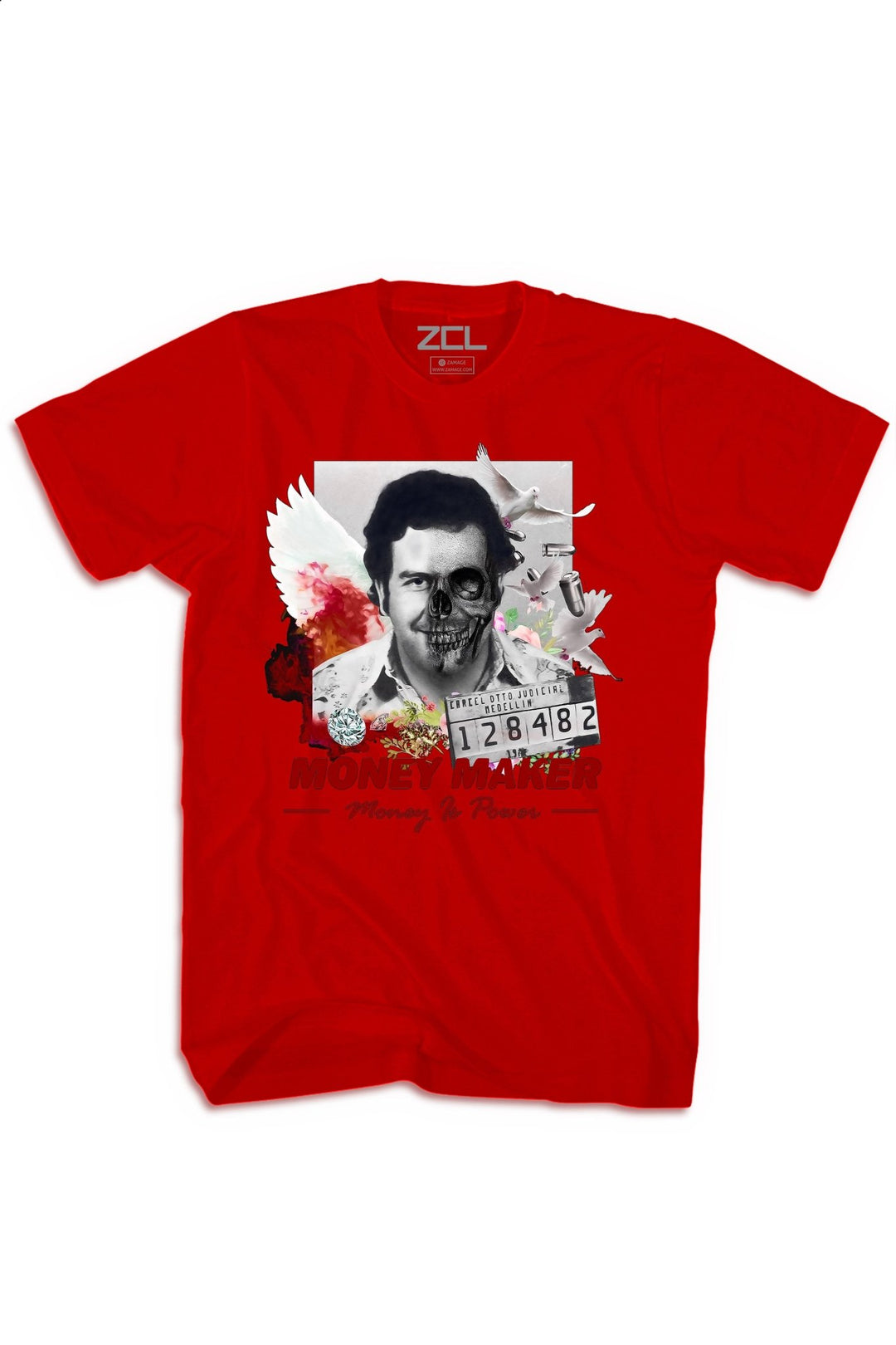 Official Money Maker Tee (Red Logo) - Zamage