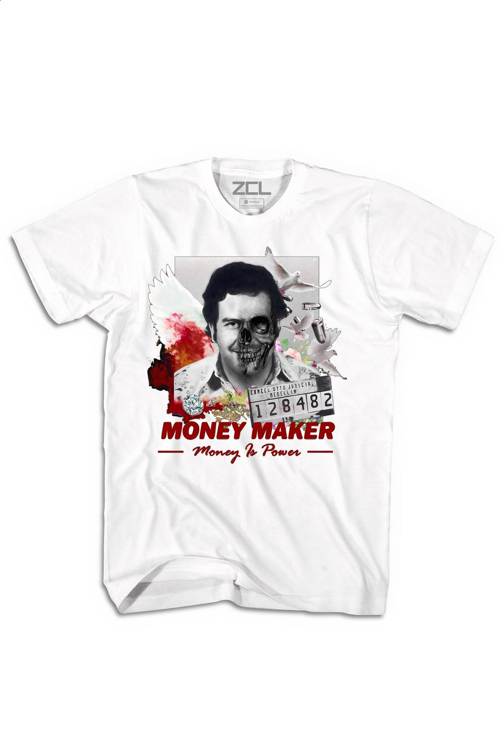 Official Money Maker Tee (Red Logo) - Zamage