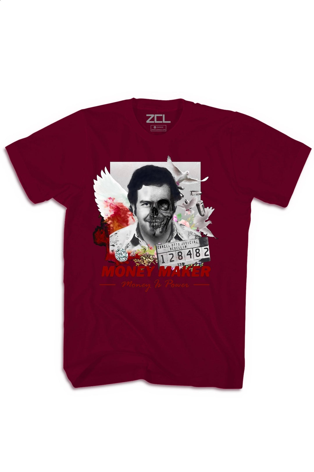 Official Money Maker Tee (Red Logo) - Zamage