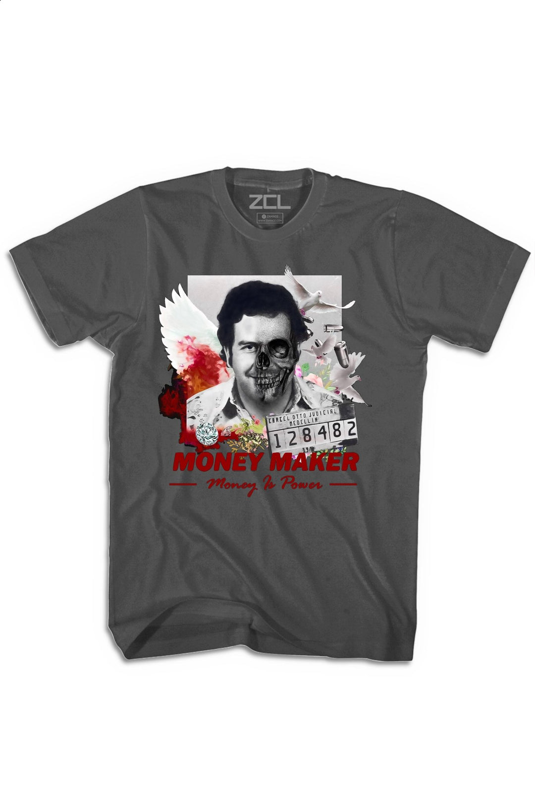 Official Money Maker Tee (Red Logo) - Zamage