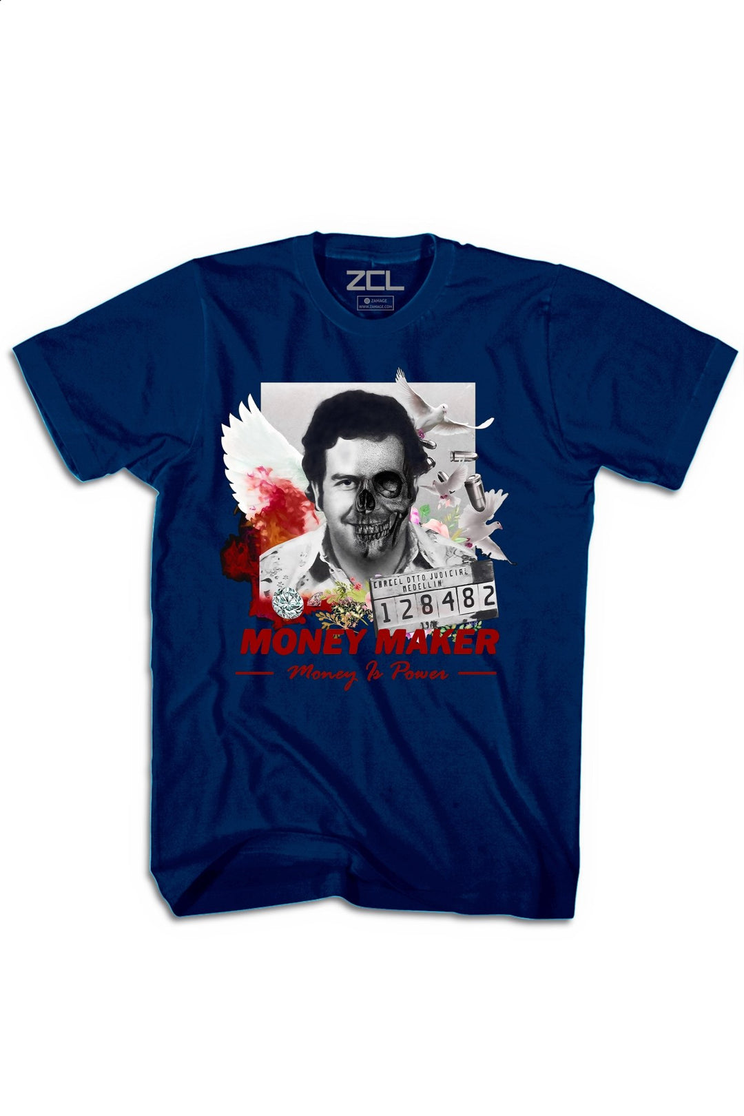 Official Money Maker Tee (Red Logo) - Zamage