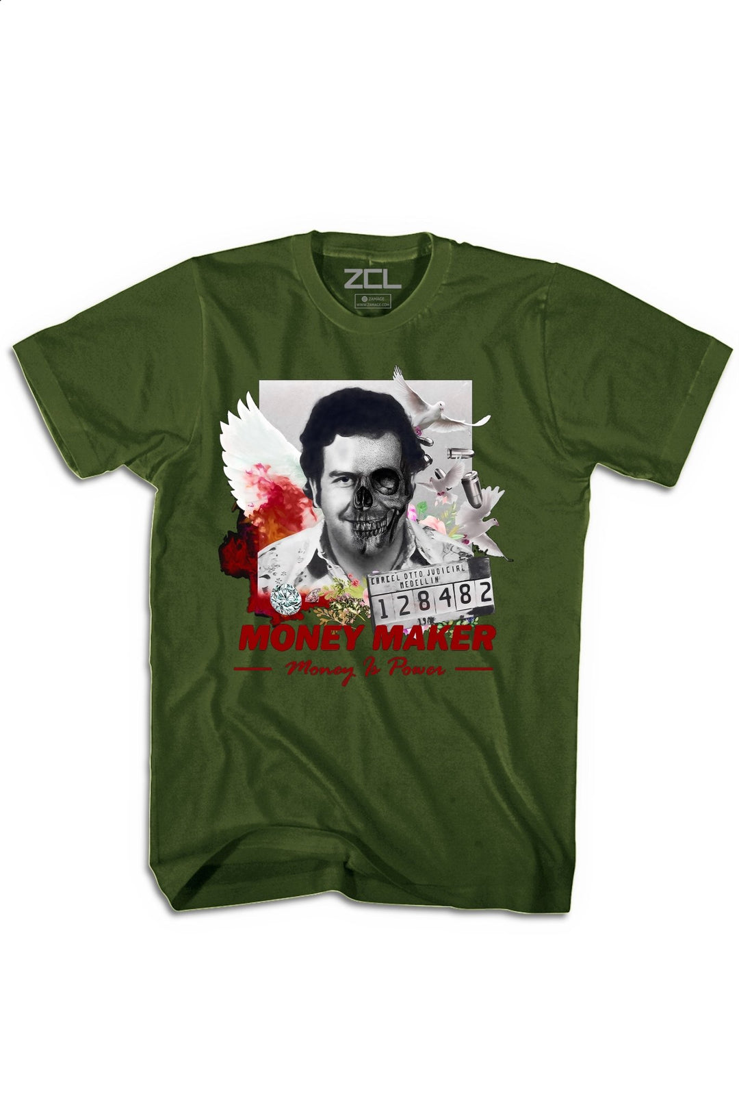 Official Money Maker Tee (Red Logo) - Zamage