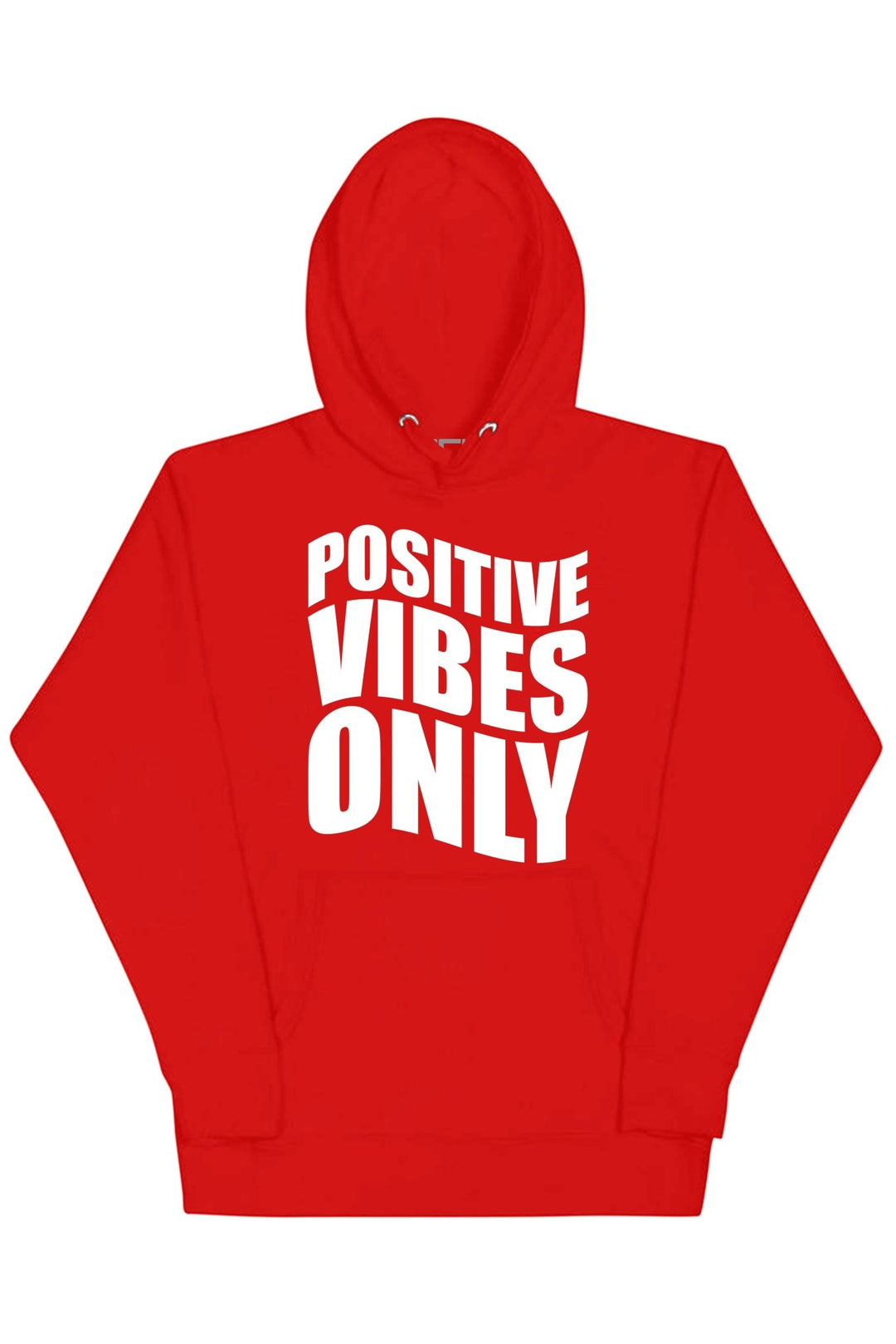 Positive Vibes Only Hoodie (White Logo) - Zamage