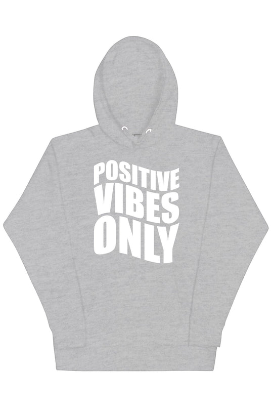Positive Vibes Only Hoodie (White Logo) - Zamage