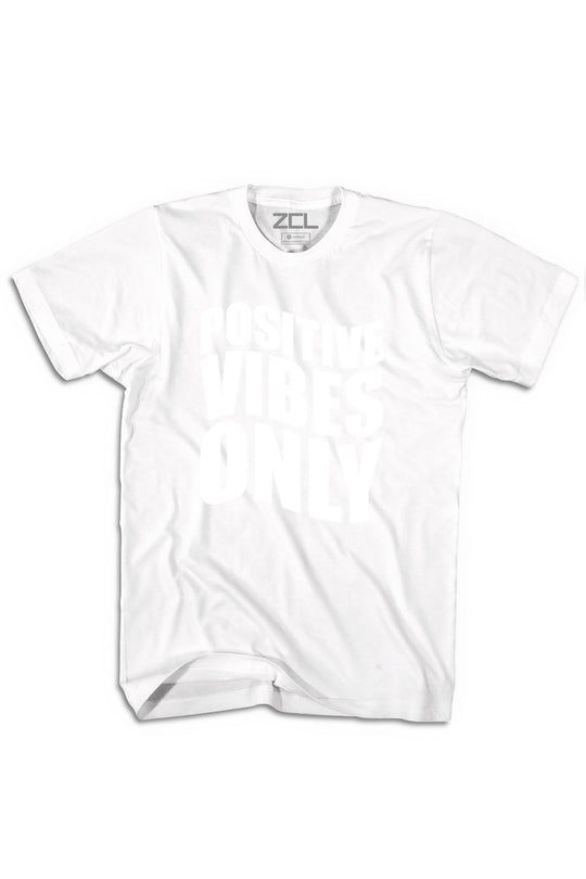 Positive Vibes Only Tee (White Logo) - Zamage
