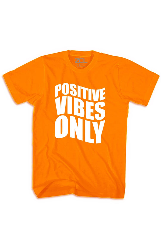 Positive Vibes Only Tee (White Logo) - Zamage