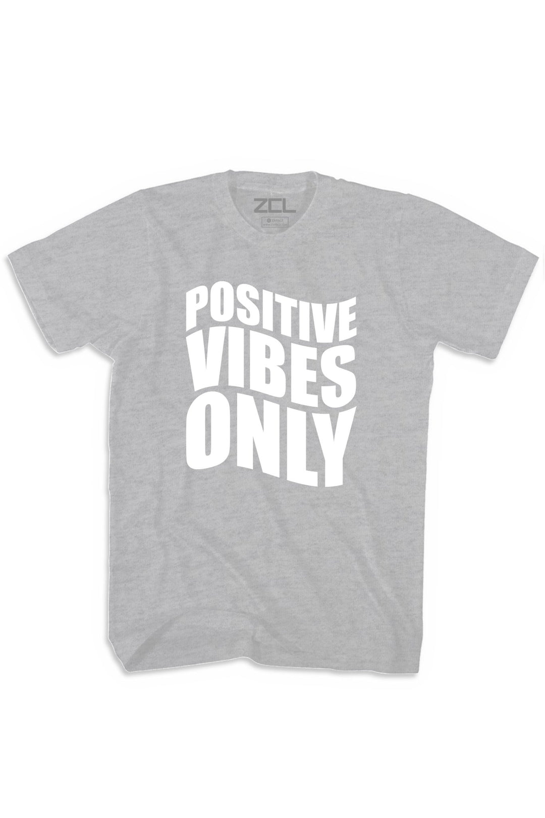 Positive Vibes Only Tee (White Logo) - Zamage