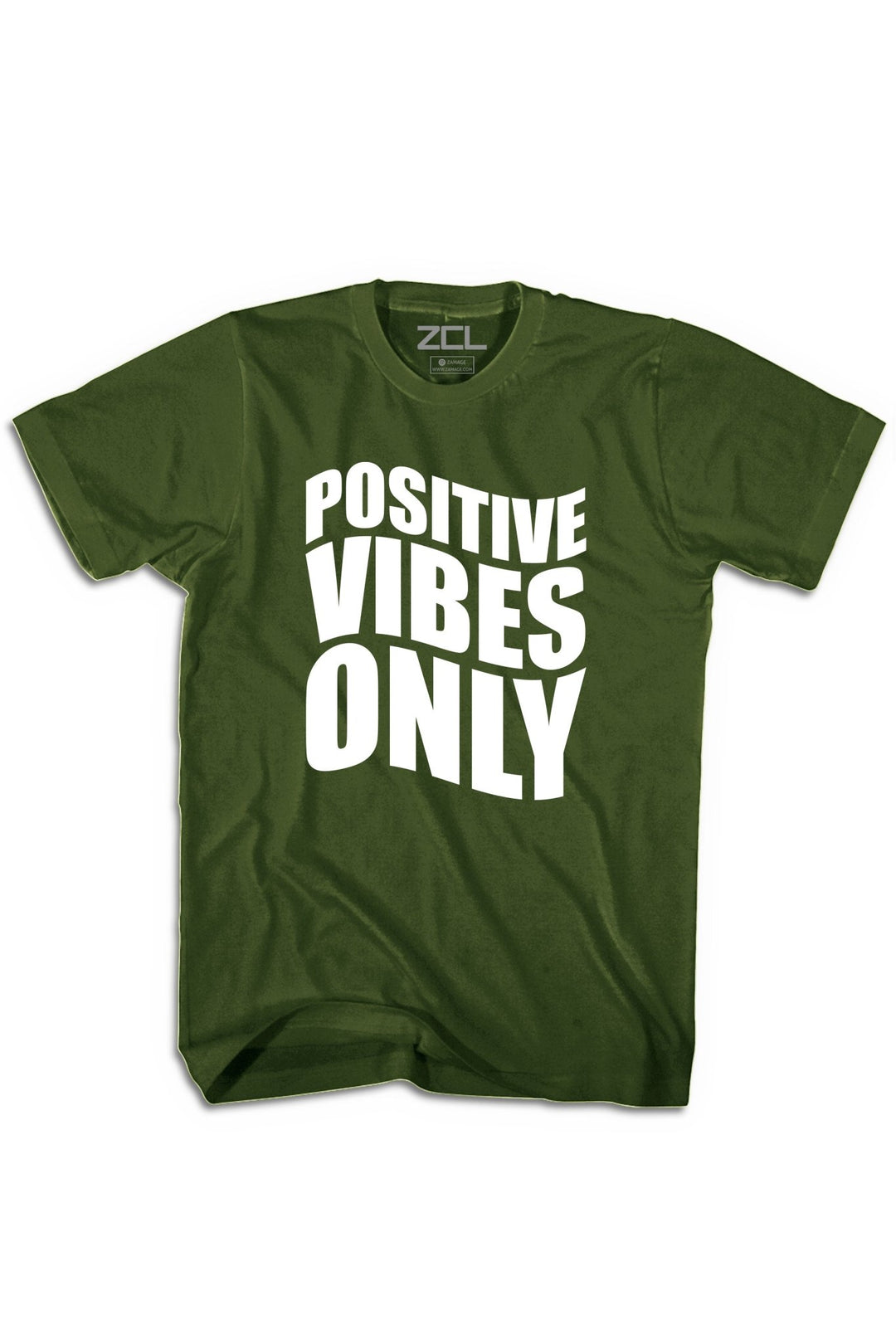 Positive Vibes Only Tee (White Logo) - Zamage