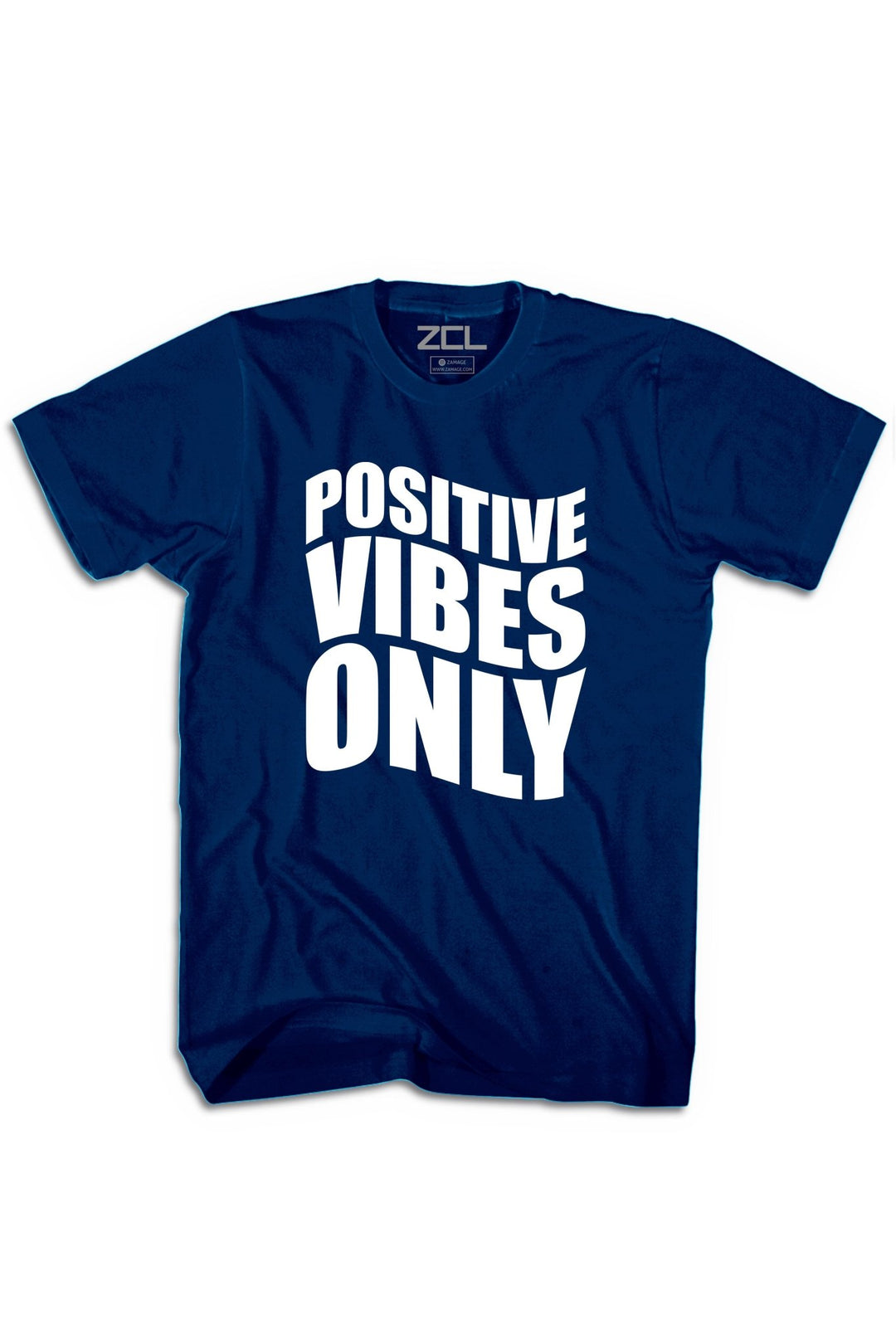 Positive Vibes Only Tee (White Logo) - Zamage