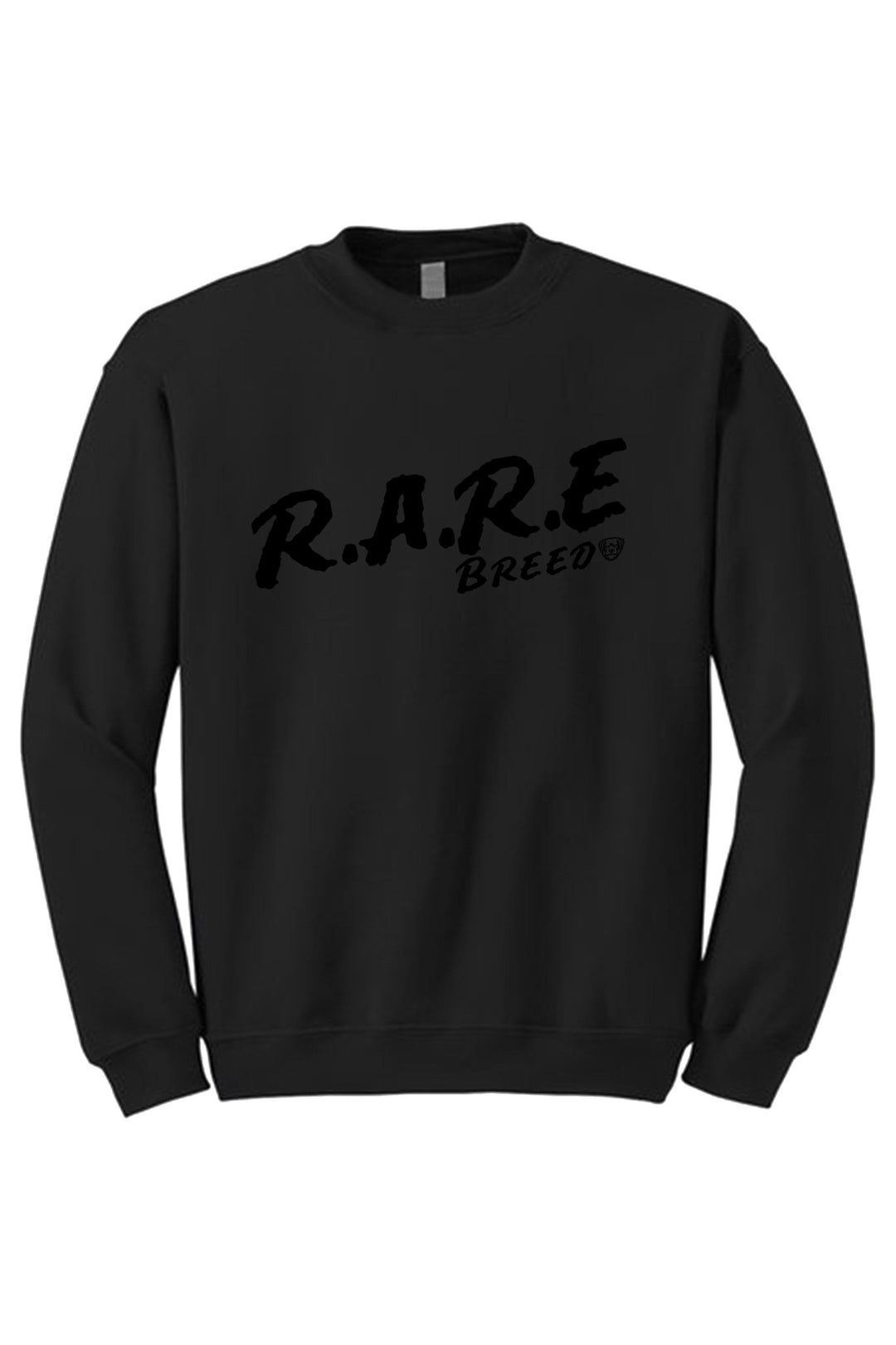 Rare Breed Crewneck Sweatshirt (Black Logo) - Zamage