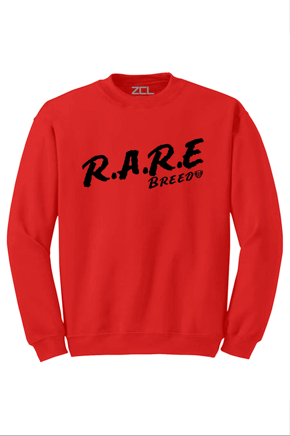 Rare Breed Crewneck Sweatshirt (Black Logo) - Zamage