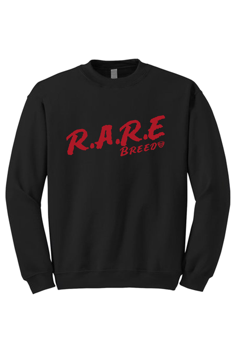 Rare Breed Crewneck Sweatshirt (Red Logo) - Zamage