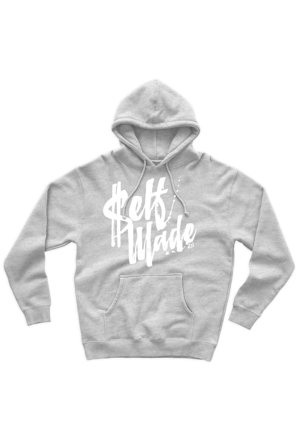 Self Made Hoodie (White Logo) - Zamage