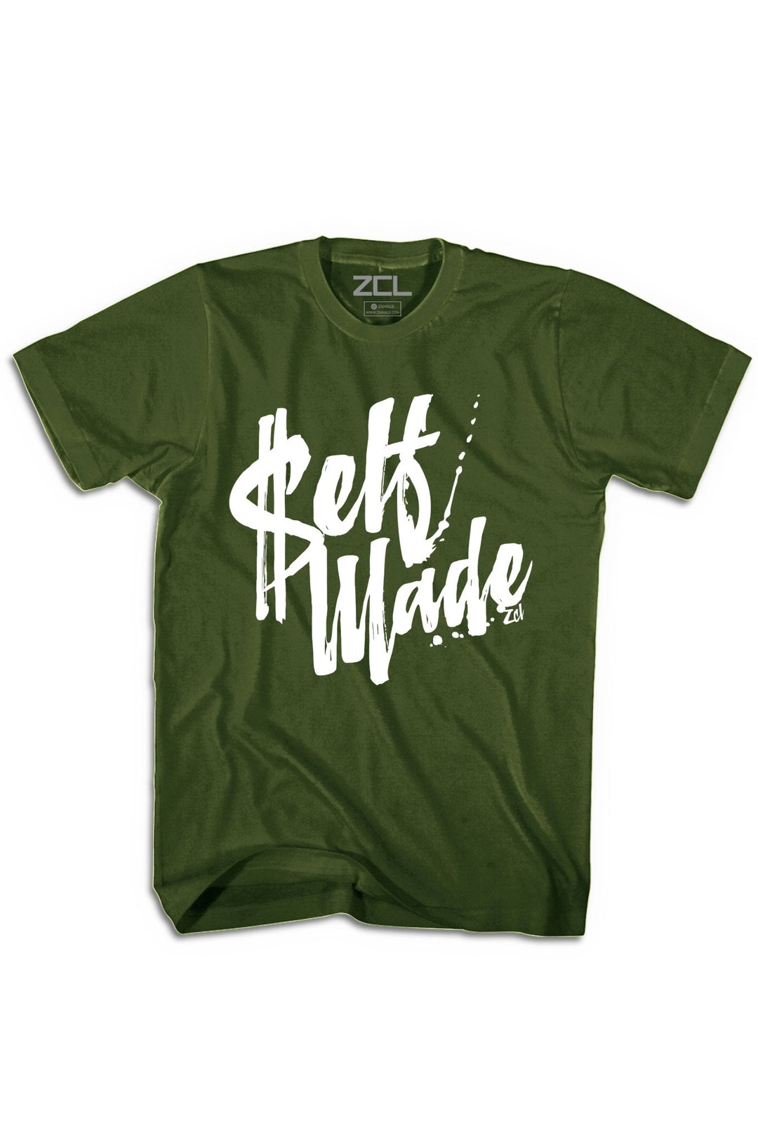 Self Made Tee (White Logo) - Zamage