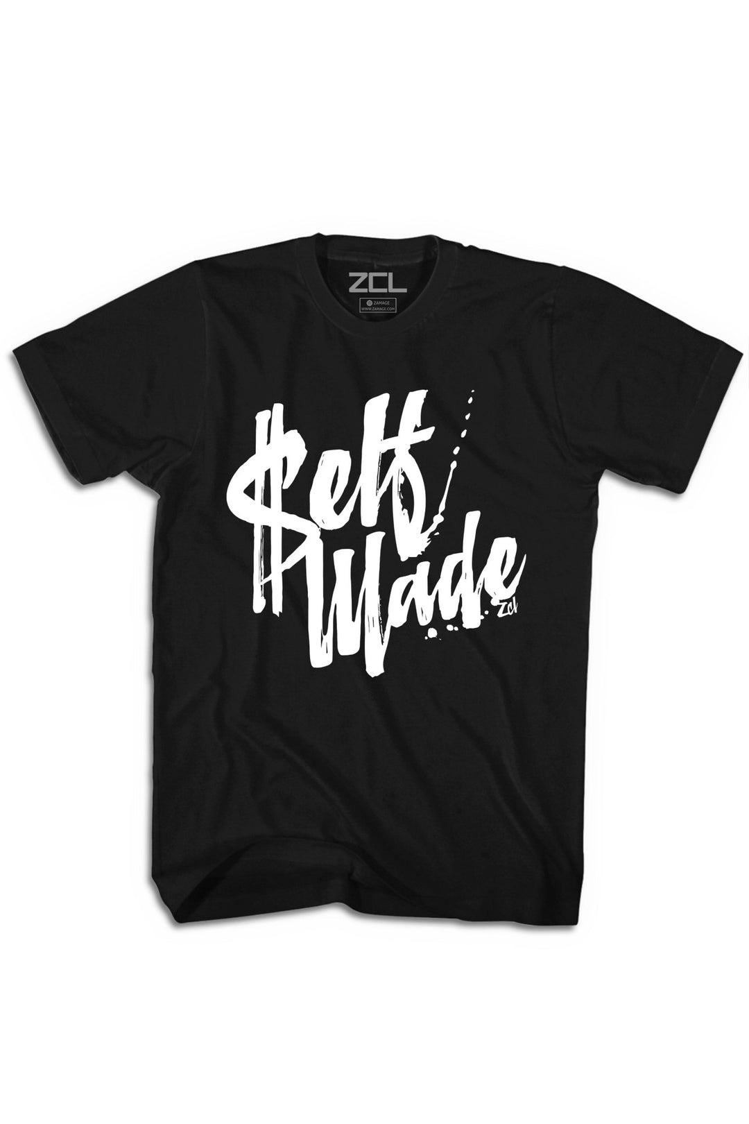 Self Made Tee (White Logo) - Zamage