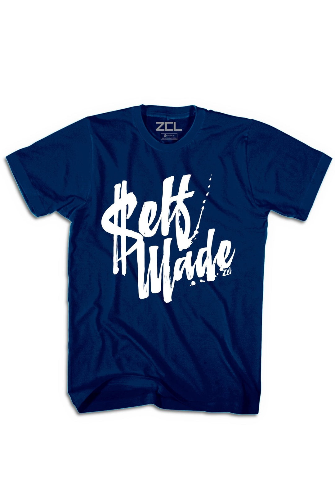 Self Made Tee (White Logo) - Zamage