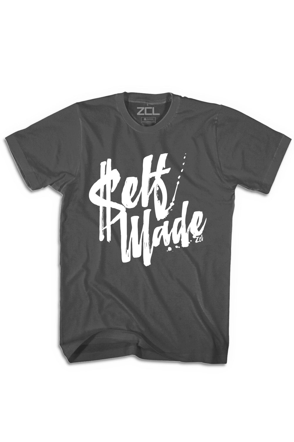 Self Made Tee (White Logo) - Zamage