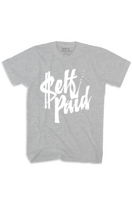 Self Paid Tee (White Logo) - Zamage