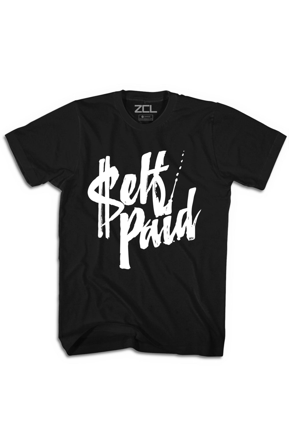 Self Paid Tee (White Logo) - Zamage