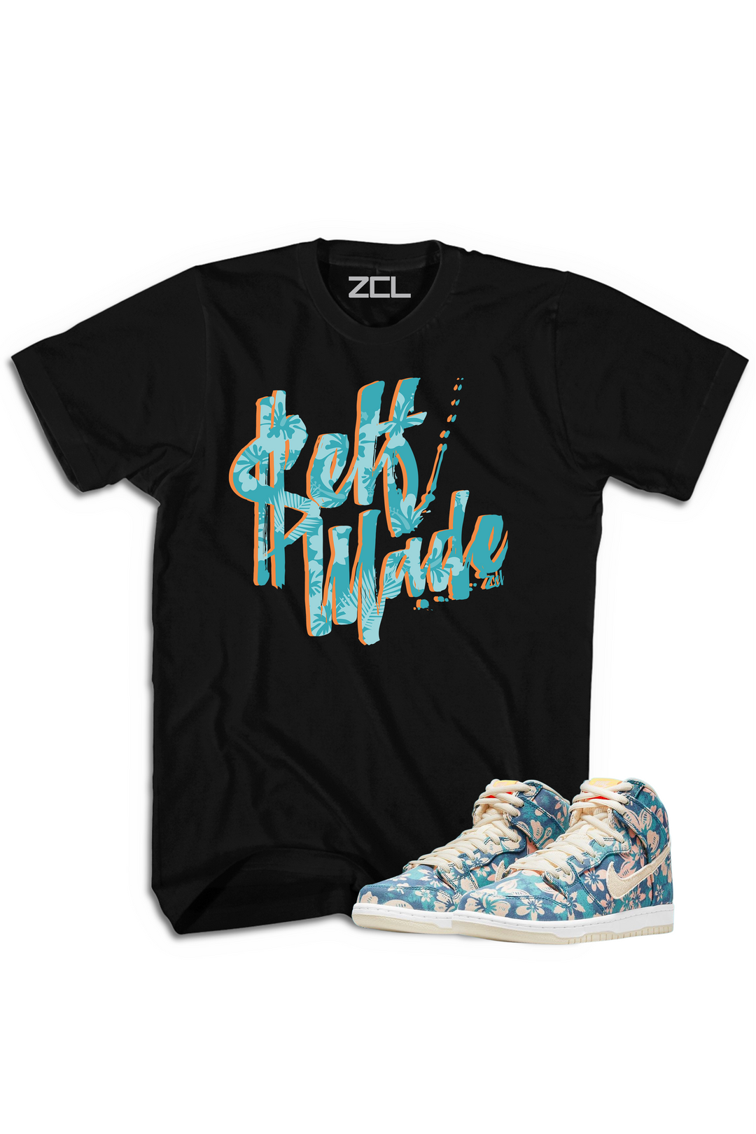 Nike SB Dunk High "Self Made" Tee Hawaii - Zamage