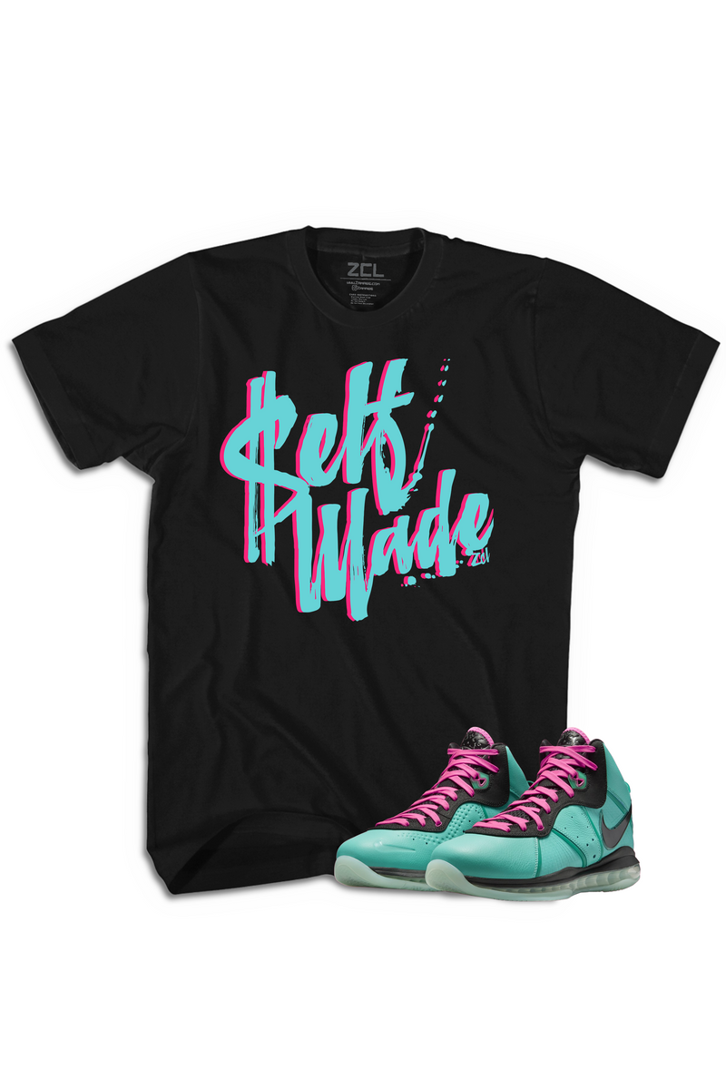 Nike Lebron 8 "Self Made" Tee South Beach 2021 - Zamage