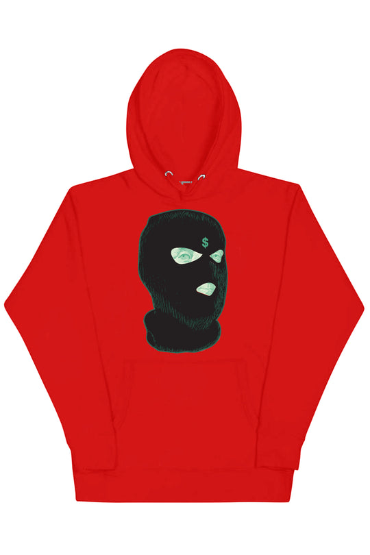 Ski Mask Money Hoodie (Black Logo) - Zamage