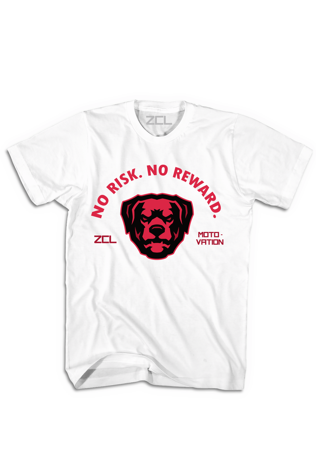 Solid Hookup "No Risk No Reward" Tee (Red) - Zamage