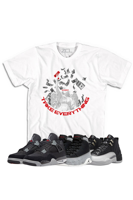 Air Jordan "Take Everything" Tee Black Canvas - Zamage