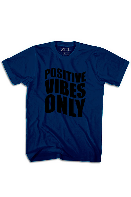 Positive Vibes Only Tee (Black Logo) - Zamage