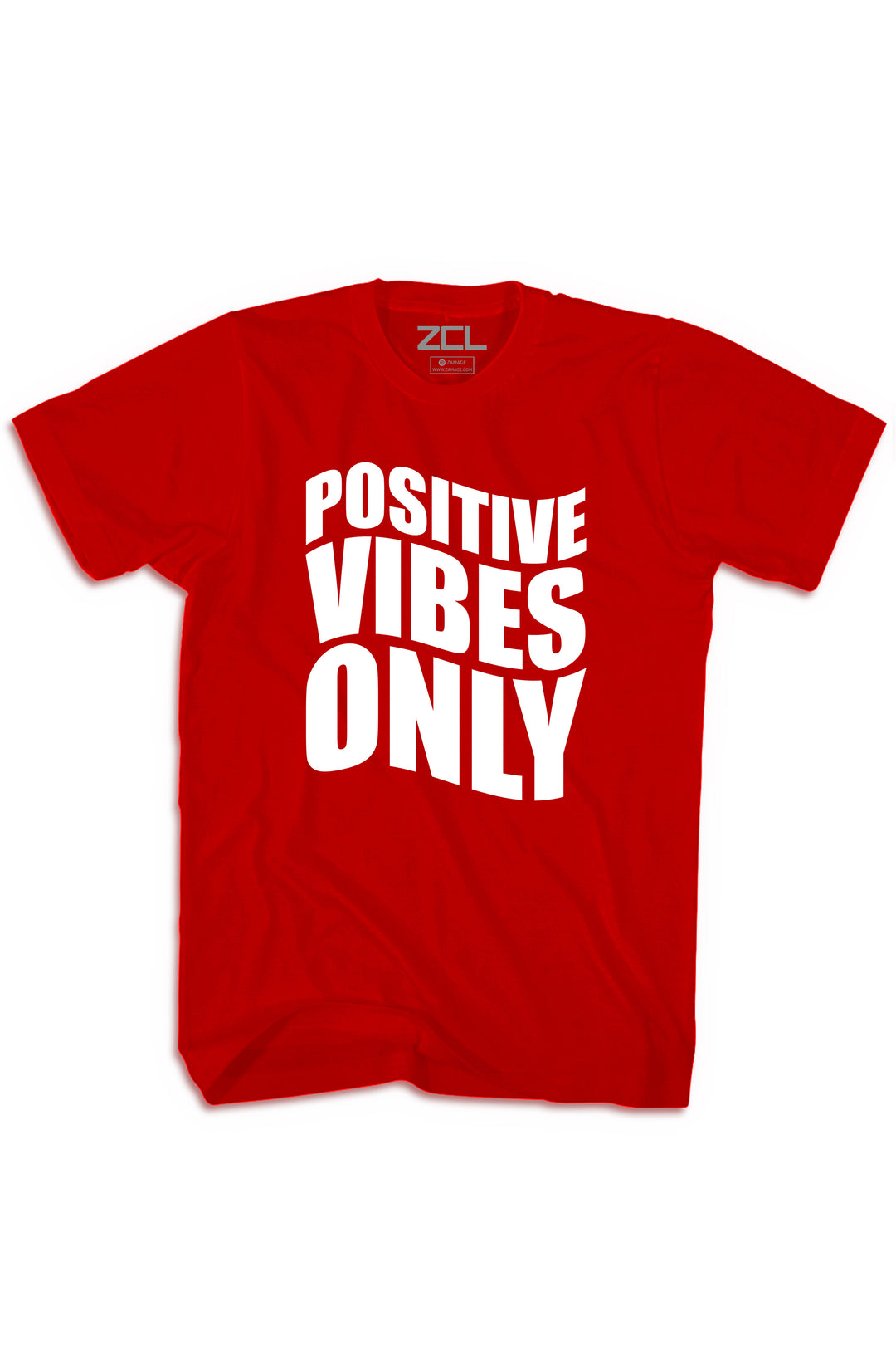 Positive Vibes Only Tee (White Logo) - Zamage