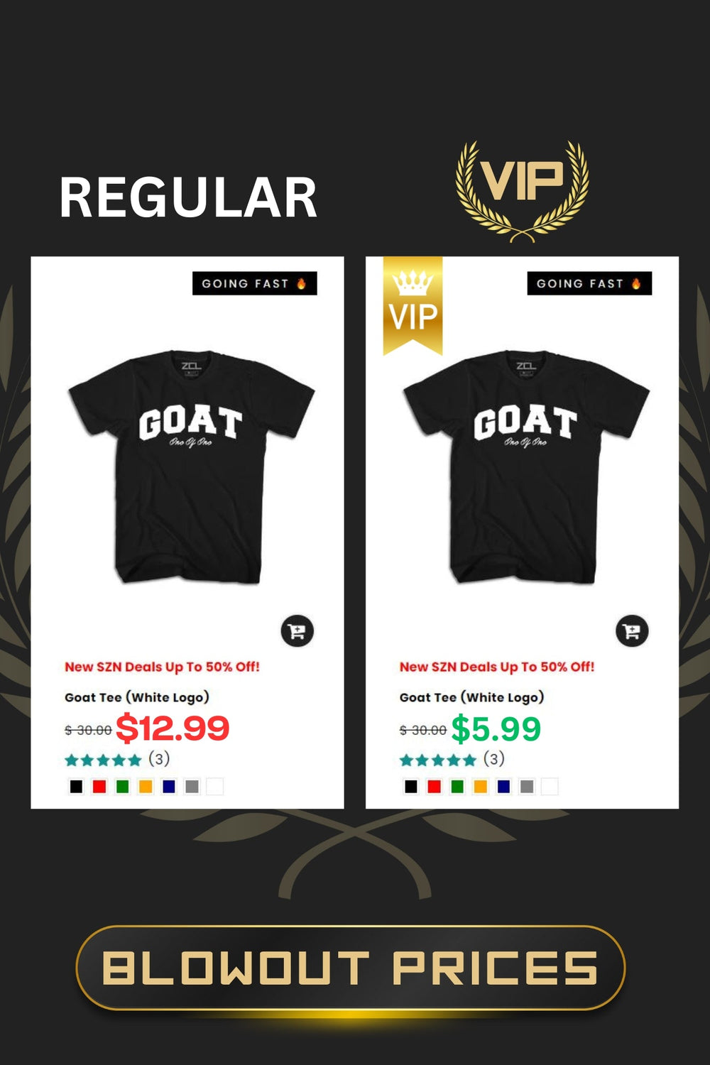 VIP Membership - Free Shipping On First Purchase - Zamage