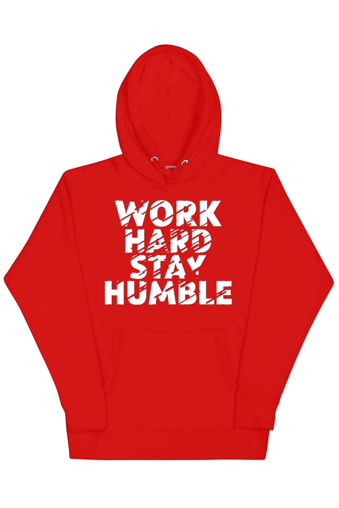 Work Hard Stay Humble Hoodie (White Logo) - Zamage