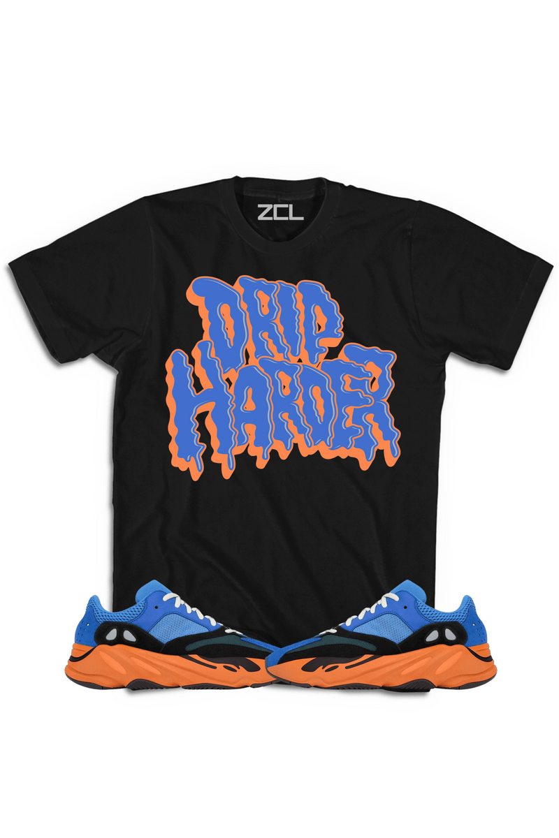 Yeezy Boost 700 "Drip Harder" Tee (Bright Blue) - Zamage