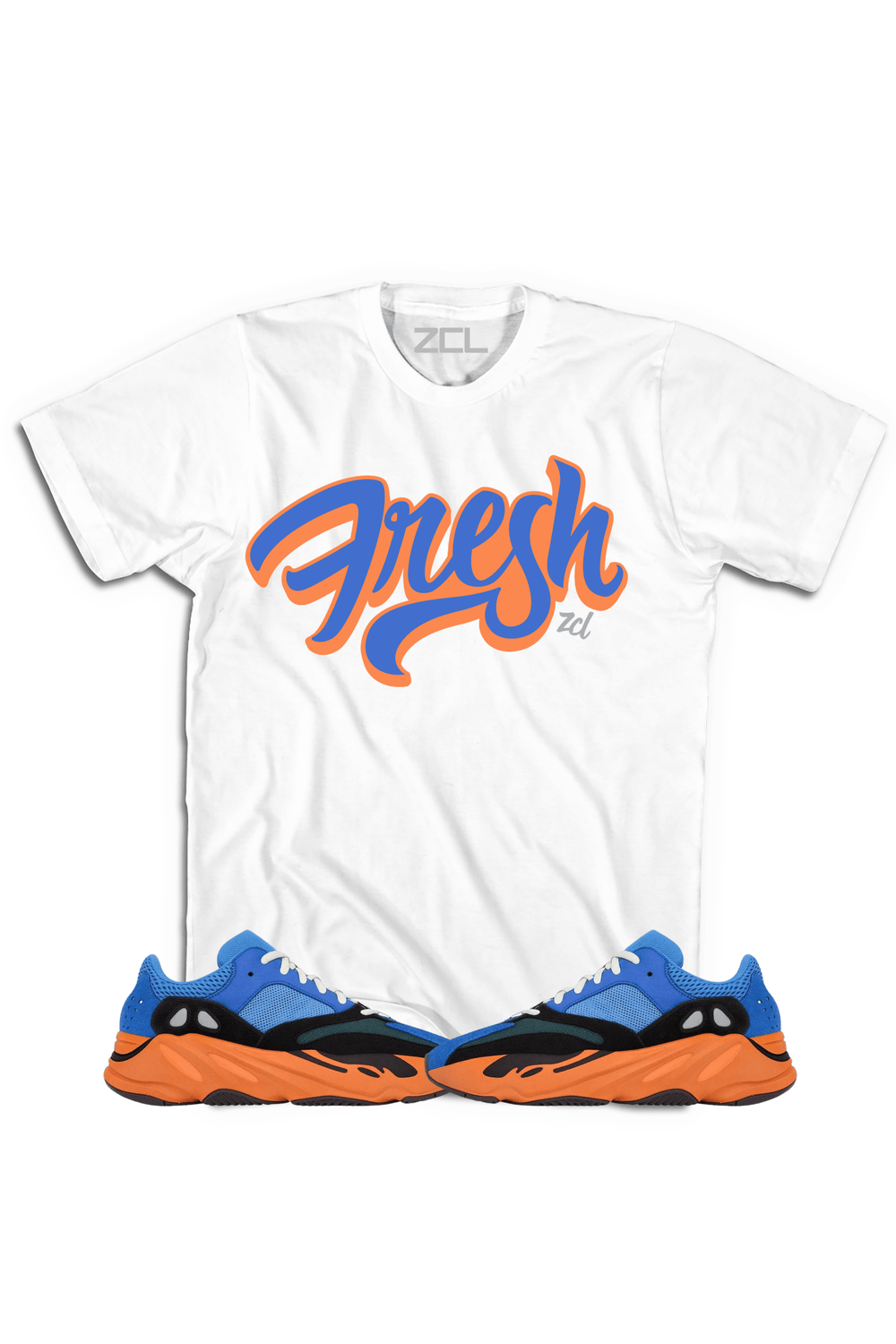 Yeezy Boost 700 "Fresh" Tee (Bright Blue) - Zamage