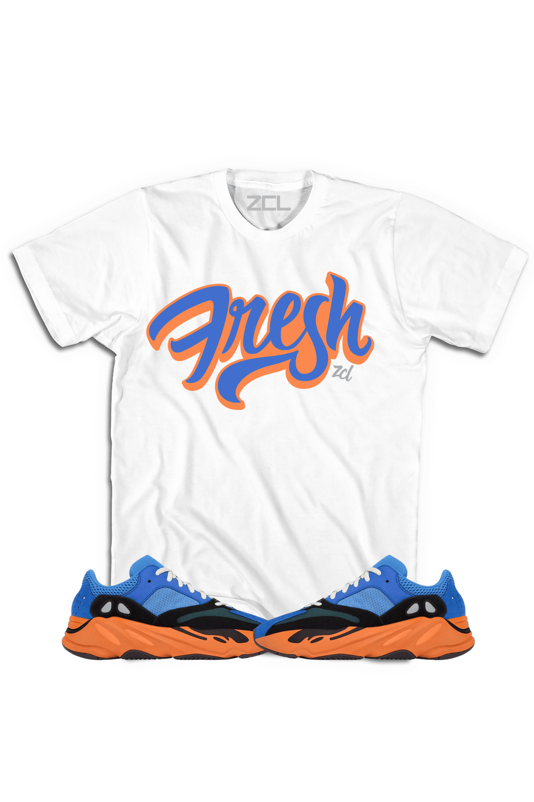 Yeezy Boost 700 "Fresh" Tee (Bright Blue) - Zamage
