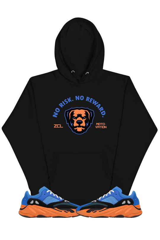 Yeezy Boost 700 "No Risk No Reward" Hoodie (Bright Blue) - Zamage