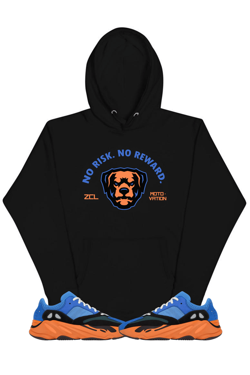 Yeezy Boost 700 "No Risk No Reward" Hoodie (Bright Blue) - Zamage
