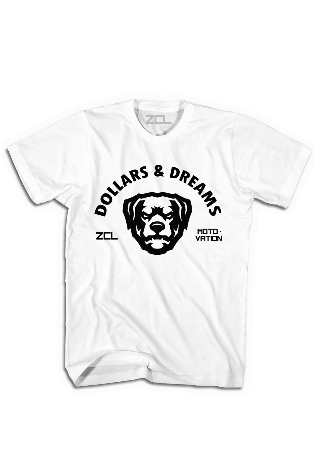 ZCL Dollars & Dreams Tee (White) - Zamage