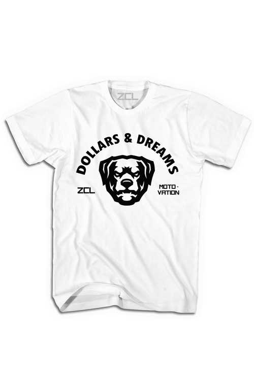 ZCL Dollars & Dreams Tee (White) - Zamage