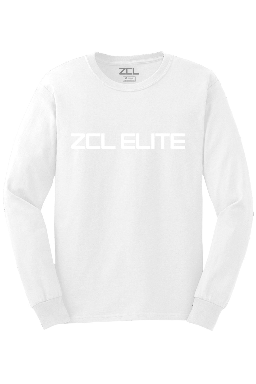 ZCL Elite Long Sleeve Tee (White Logo) - Zamage